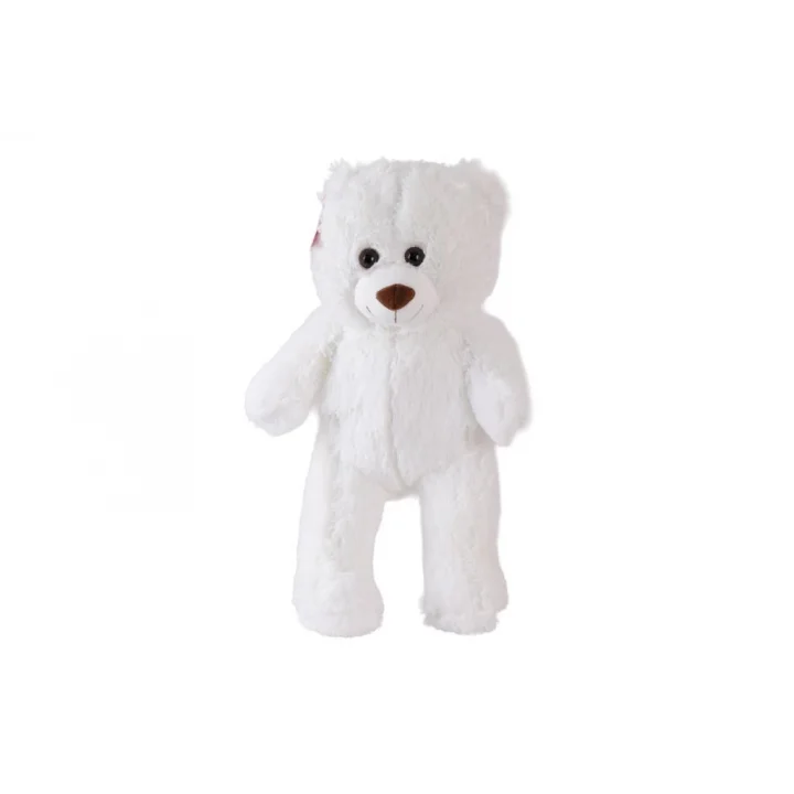 Mey İthalat® 1216B PUFFY SALAŞ AYI 45 CM BEYAZ