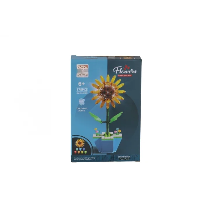 Mey İthalat® 123-769-770 KUTULU ÇİÇEK BLOKLARI 8Lİ