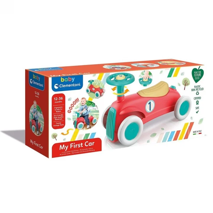 Mey İthalat® 17308 Baby Clementoni İlk Klasik Arabam / 12-36 ay
