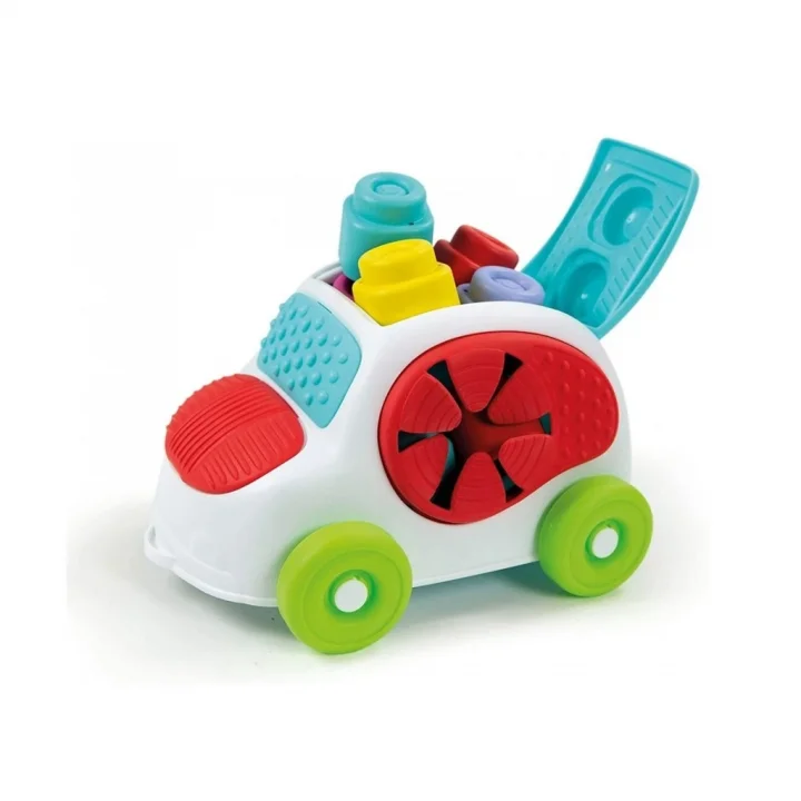 Mey İthalat® 17315 Soft Clemmy - Yumuşak Blok Duyusal Araba 6-36 ay