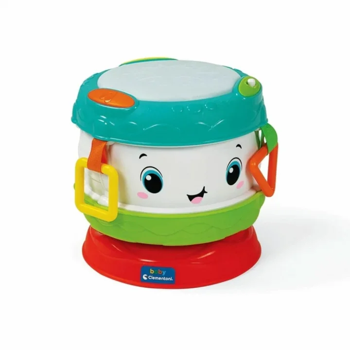 Mey İthalat® 17409 Baby Clementoni - Aktiviteli Bebek Davulu