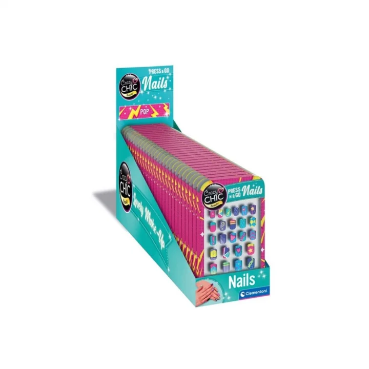 Mey İthalat® 18895 Crazy Chic - Tak Git Tırnaklar - Pop