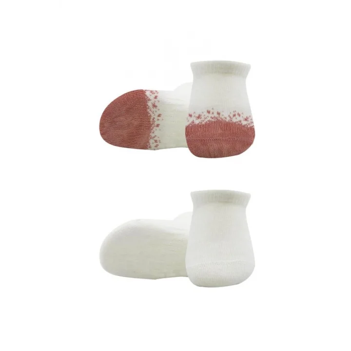 Mey İthalat®   2Li Penye Sneakers Çorap 20105 Ekru Pudra