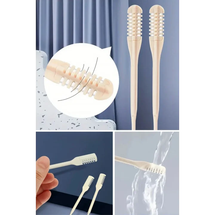 Mey İthalat®  2Si Bir Arada 2 Parça Kutulu Burun Kıl Alma ve Kulak Temizleme Aparatı