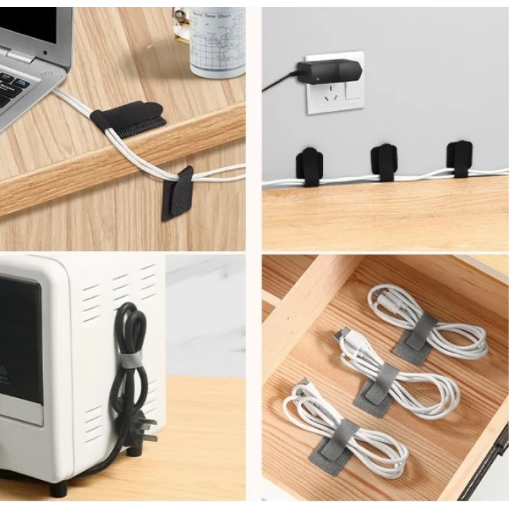 Mey İthalat® 20 Adet Kendinden Yapışkanlı Cırt Cırtlı Bant