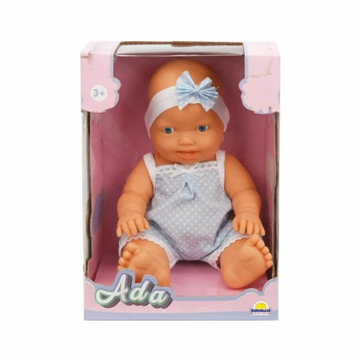 Mey İthalat® 20030 SUN-SABC-DZM-2 Asortili Saçsız Ada Bebek 23cm