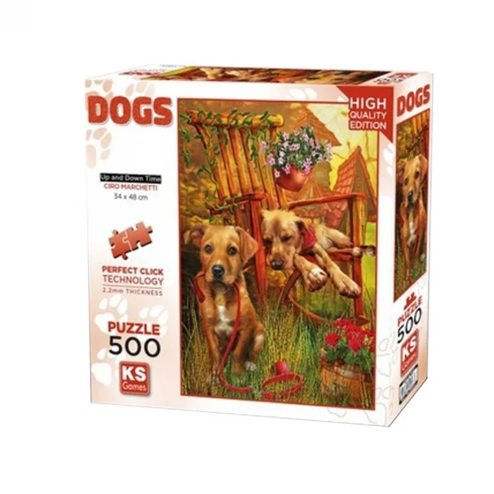 Mey İthalat® 20067UpAndDownTime500ParçaPuzzle-Puzzle