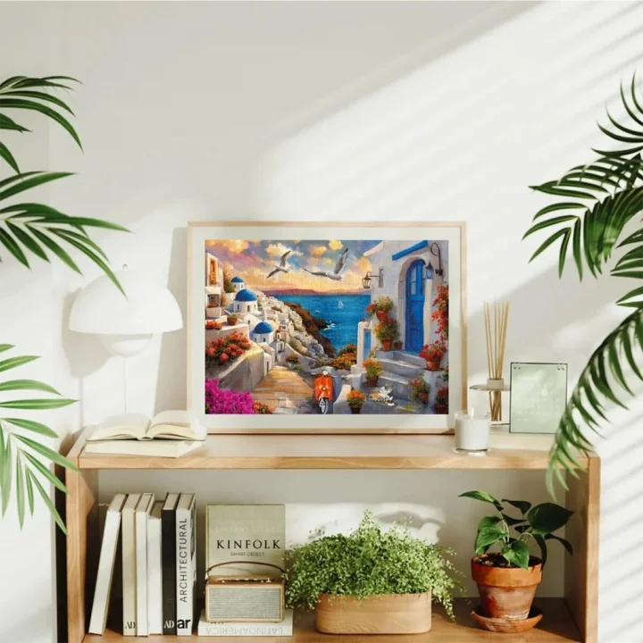 Mey İthalat® 20074 PUZZLE 500 Santorini