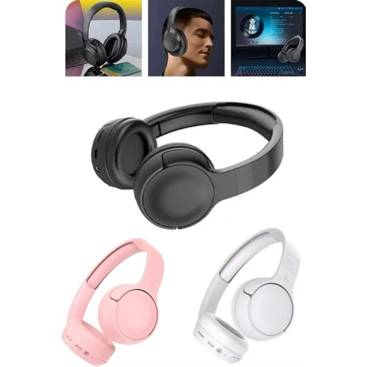 Mey İthalat® 2025 Model Kulak Üstü Bluetooth Hoparlör ANC Özellikli