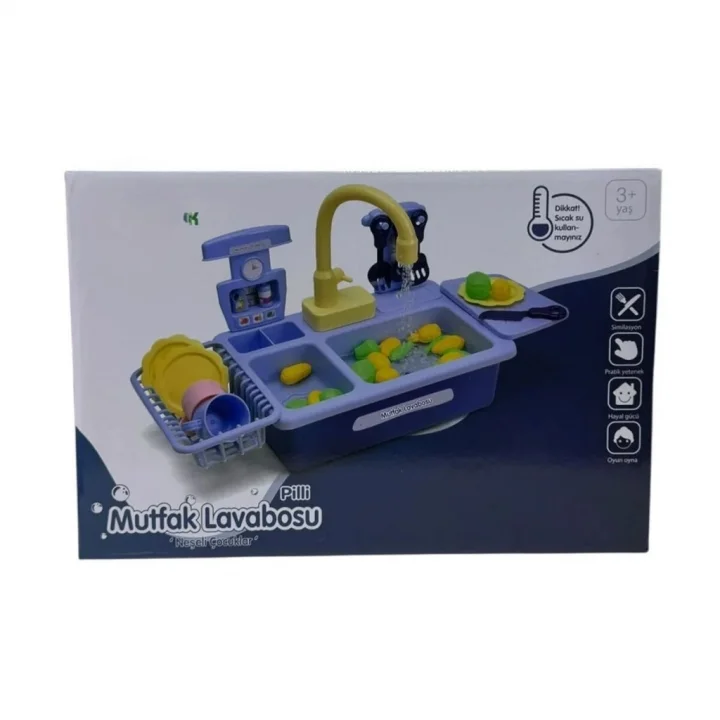 Mey İthalat® 218-1 LAVABO OYUN SETİ PİLLİ