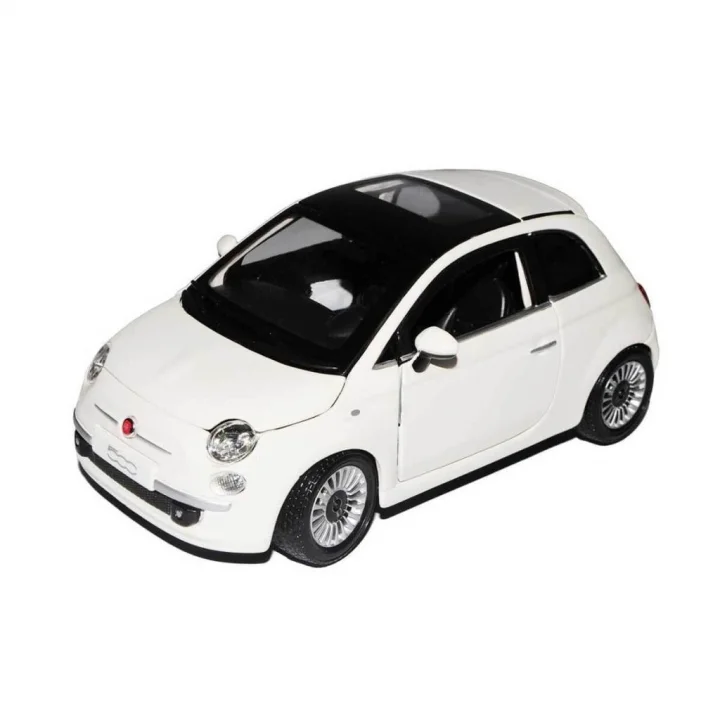 Mey İthalat® 22106 Burago 1:24 Fiat 500 2007 Model Araba