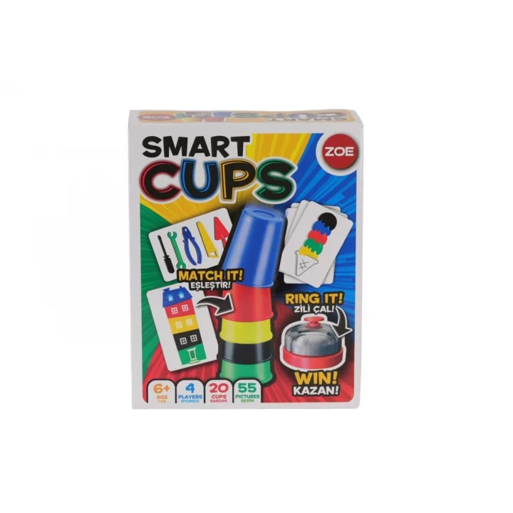 Mey İthalat® 26005 SMART CUPS KUTU OYUNU