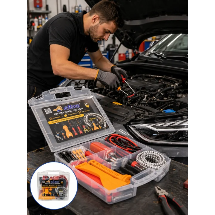 Mey İthalat® 27 PARÇA OTO PRO SETİ