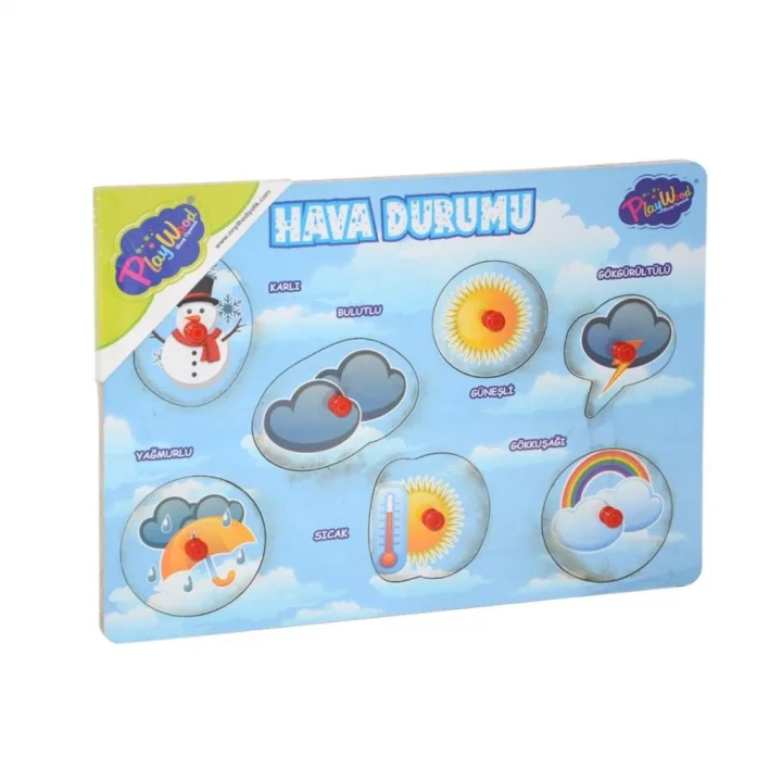 Mey İthalat® 284/285 Onyıl, Ahşap Tutmalı Hava Durumu