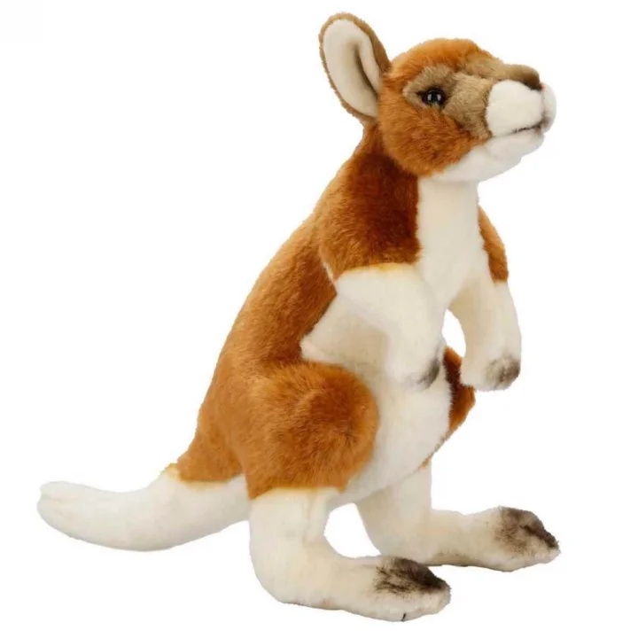 Mey İthalat® 28Cm Ayakta Bebekli Kanguru