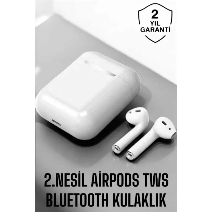 Mey İthalat® 2.Nesil TWS Bluetooth Kulaklık Yüksek Ses Kaliteli Yeni Nesil