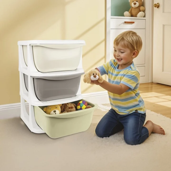 Mey İthalat® 3 Çekmeceli Saklama Ünitesi