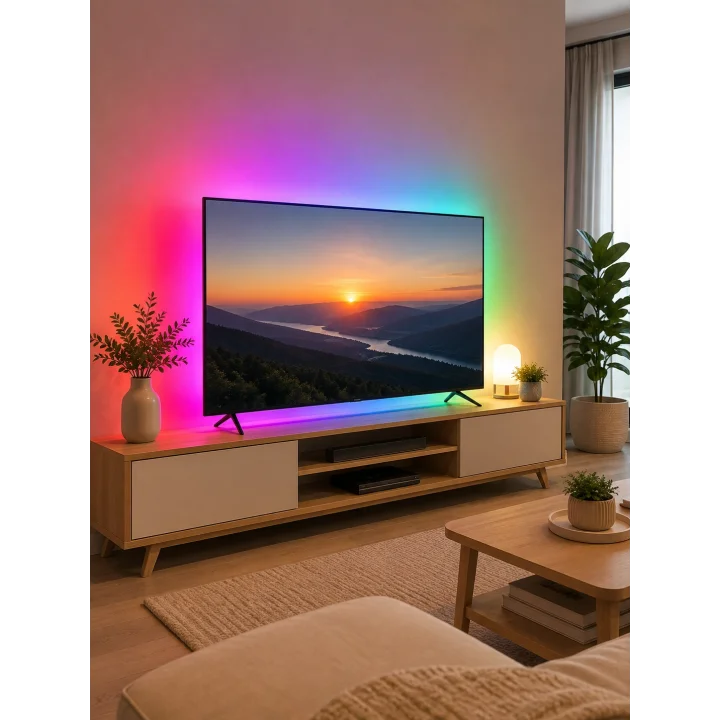 Mey İthalat® 3 ÇİPLİ 5 METRE TV LED