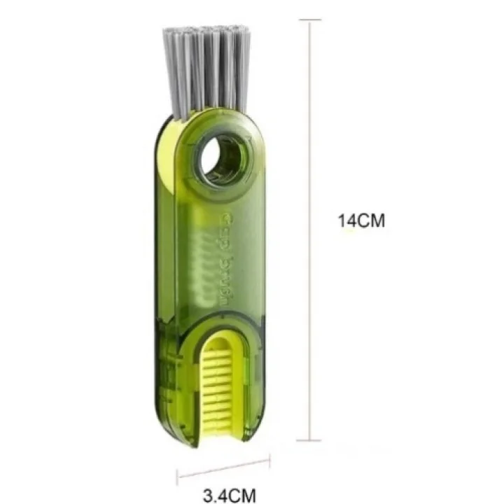 Mey İthalat® 3 Fonksiyonlu Mini Temizleme Fırçası