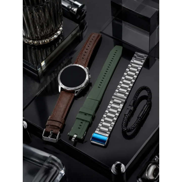 Mey İthalat® 3 Kordonlu Bluetooth Görüşme Özellikli Akıllı Saat Seti