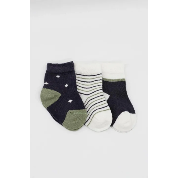 Mey İthalat®   3Lü Penye Erkek Soket Çorap 10111 Antrasit