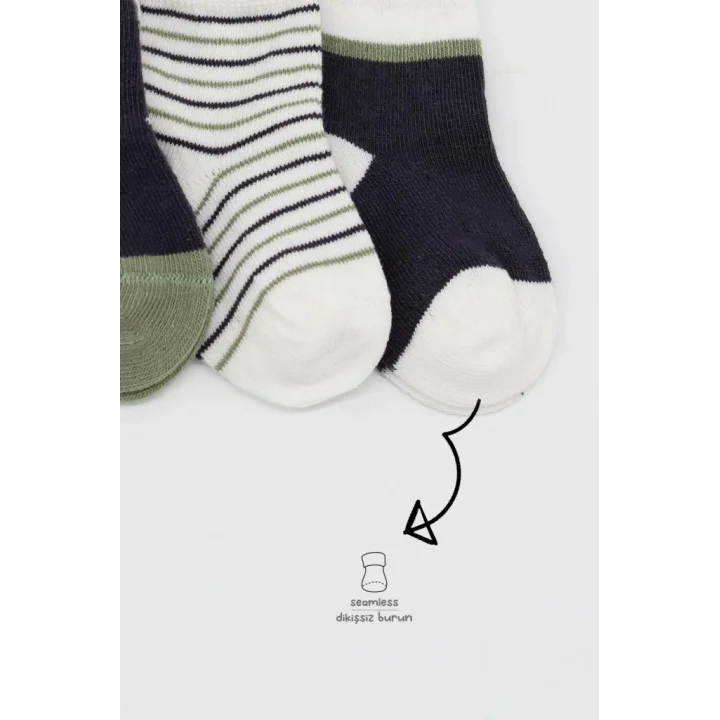 Mey İthalat®   3Lü Penye Erkek Soket Çorap 10111 Antrasit