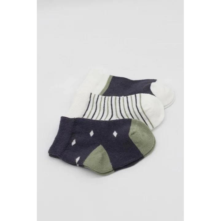 Mey İthalat®   3Lü Penye Erkek Soket Çorap 10111 Antrasit