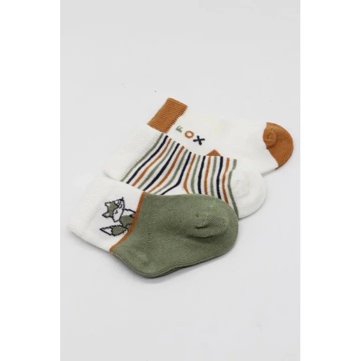 Mey İthalat®   3Lü Penye Soket Çorap 10109 Nil