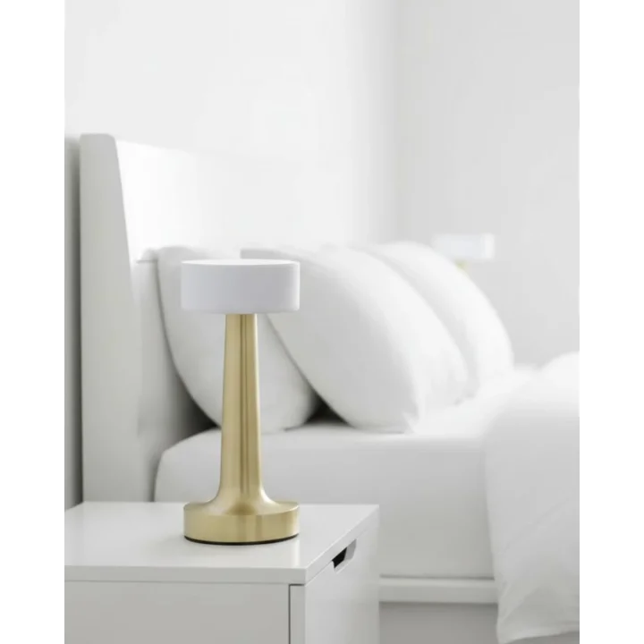 Mey İthalat® 3 Renk Ayarlı LED Masa Lambası Dimmerli Modern Tasarım