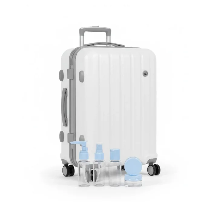 Mey İthalat® 30 ml 5’li Seyahat Boy Kozmetik Organizer Seti