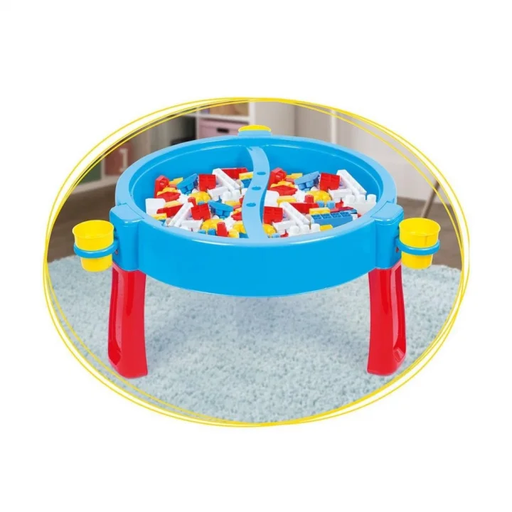 Mey İthalat® 3072 100 PARÇA MEGA BLOKLU AKTIVITE MASASI