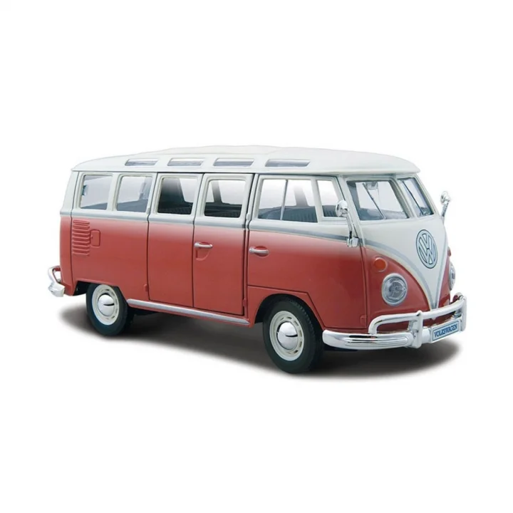 Mey İthalat®  31956 Volvagen Van Samba 1:25 Model Araba -Necotoys