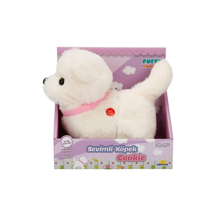 Mey İthalat® 3376 Sevimli Köpek Cookie Sesli ve Hareketli -