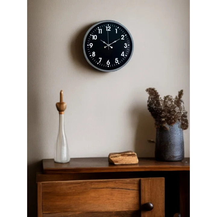 Mey İthalat® 36 Cm Asil Dekoratif Duvar Saati