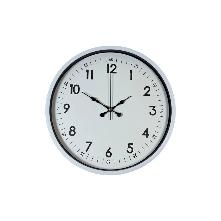 Mey İthalat® 36 Cm Beyaz Dekoratif Duvar Saati