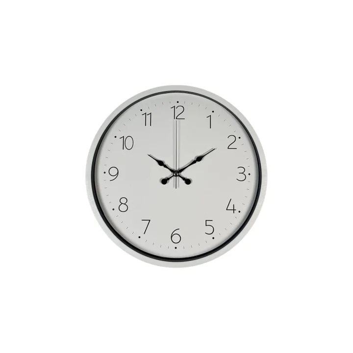 Mey İthalat® 36 Cm Beyaz Dekoratif Duvar Saati