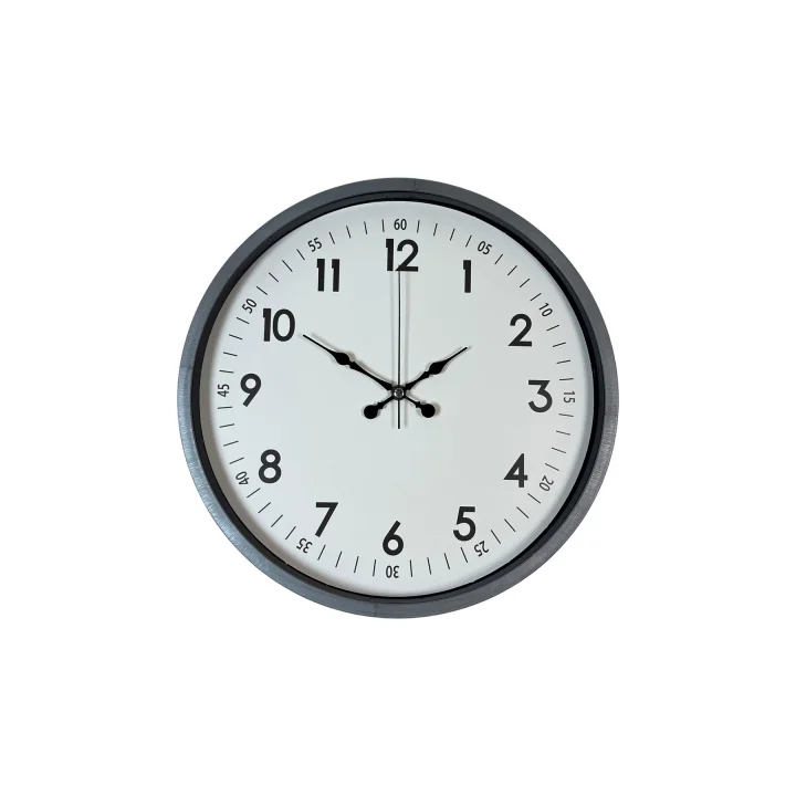 Mey İthalat® 36 Cm Gri Dekoratif Duvar Saati