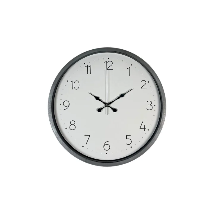 Mey İthalat® 36 Cm Gri Dekoratif Duvar Saati