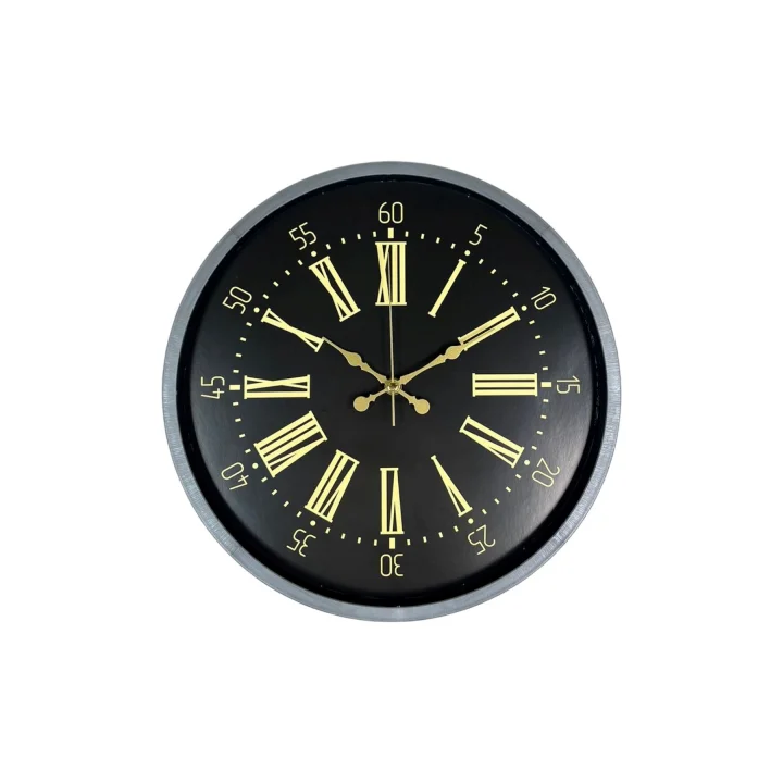 Mey İthalat® 36 Cm Gri Şık Dekoratif Duvar Saati