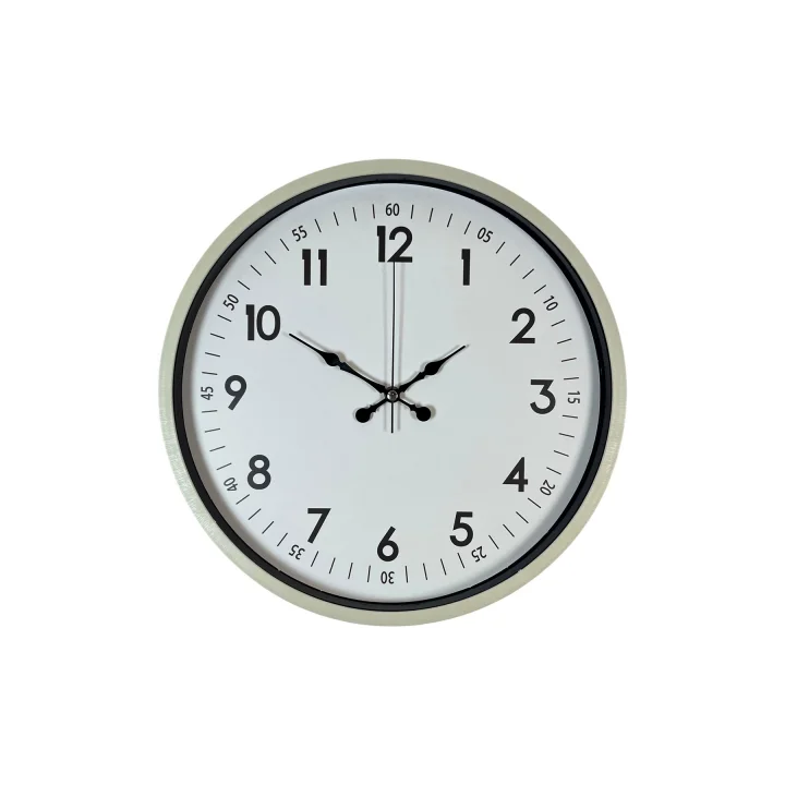 Mey İthalat® 36 Cm Krem Dekoratif Duvar Saati