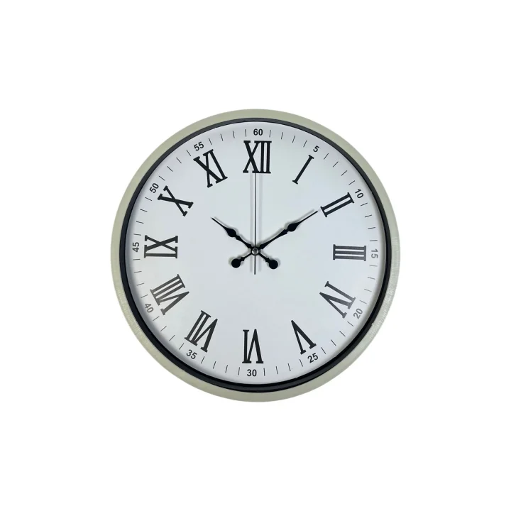 Mey İthalat® 36 Cm Krem Roma Rakamlı Duvar Saati