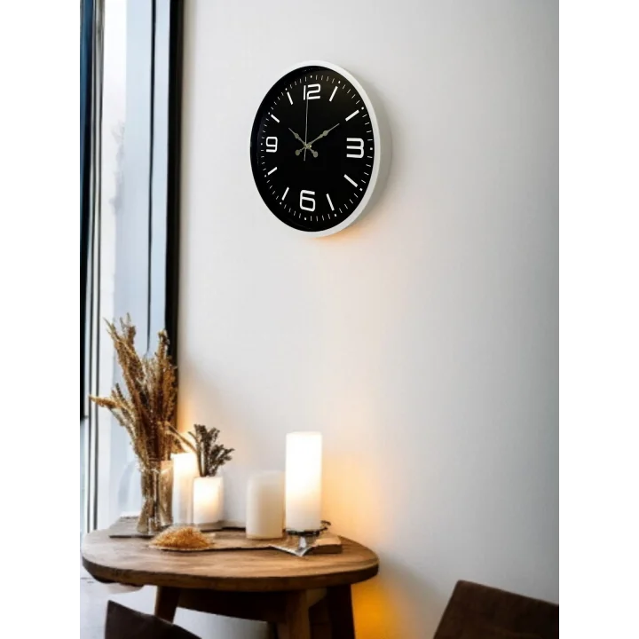 Mey İthalat® 36 Cm Modern Dekoratif Duvar Saati