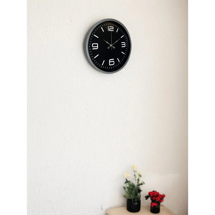 Mey İthalat® 36 Cm Modern Dekoratif Duvar Saati