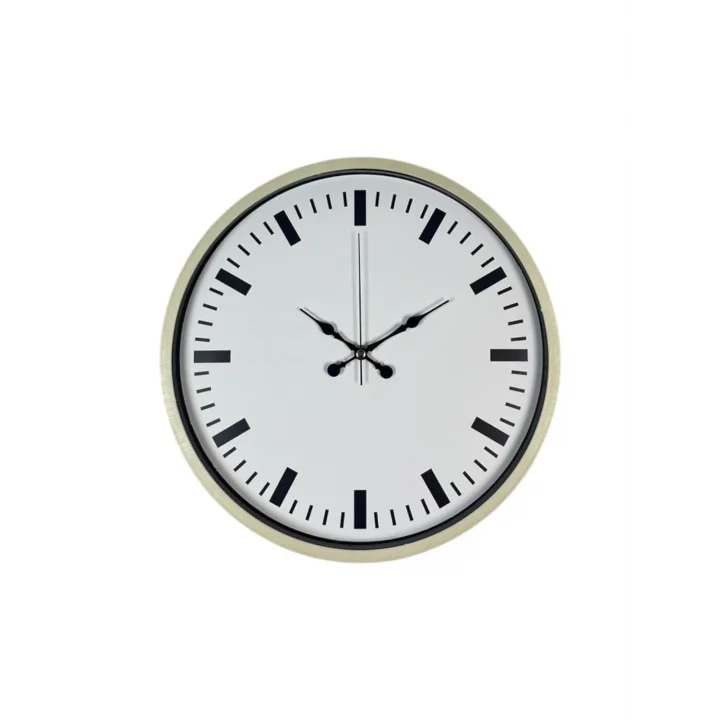 Mey İthalat® 36 Cm Sade Dekoratif Duvar Saati