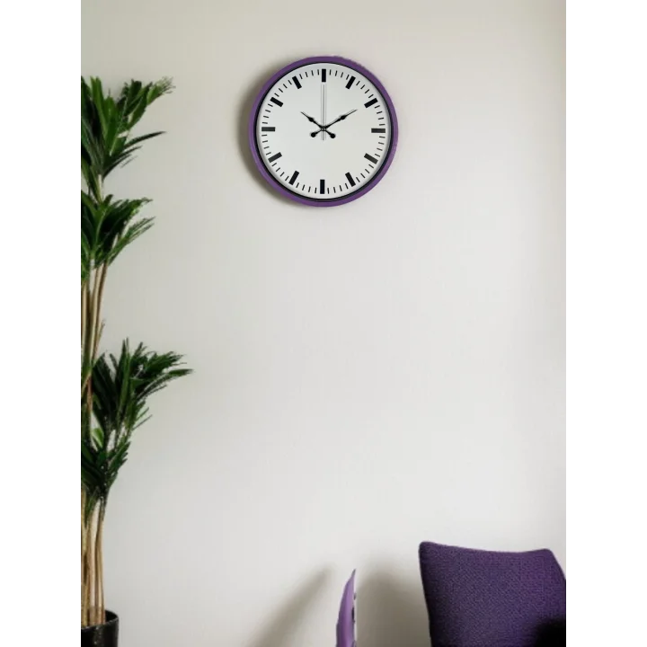 Mey İthalat® 36 Cm Sade Standart Duvar Saati