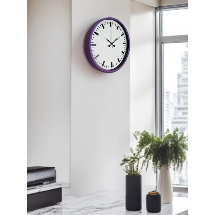 Mey İthalat® 36 Cm Sade Standart Duvar Saati