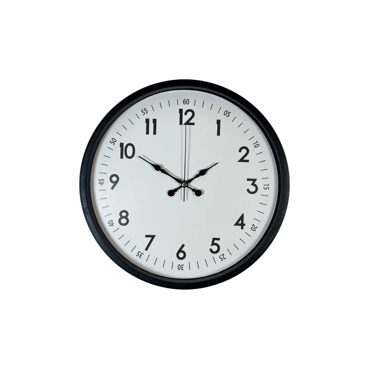 Mey İthalat® 36 Cm Siyah Dekoratif Duvar Saati