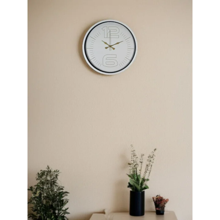 Mey İthalat® 36 Cm Zarif Ve Şık Duvar Saati