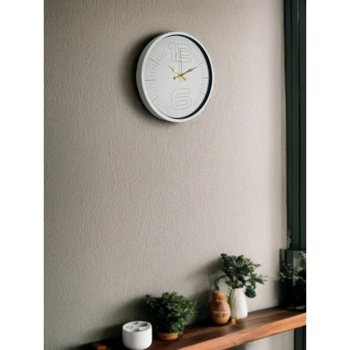 Mey İthalat® 36 Cm Zarif Ve Şık Duvar Saati