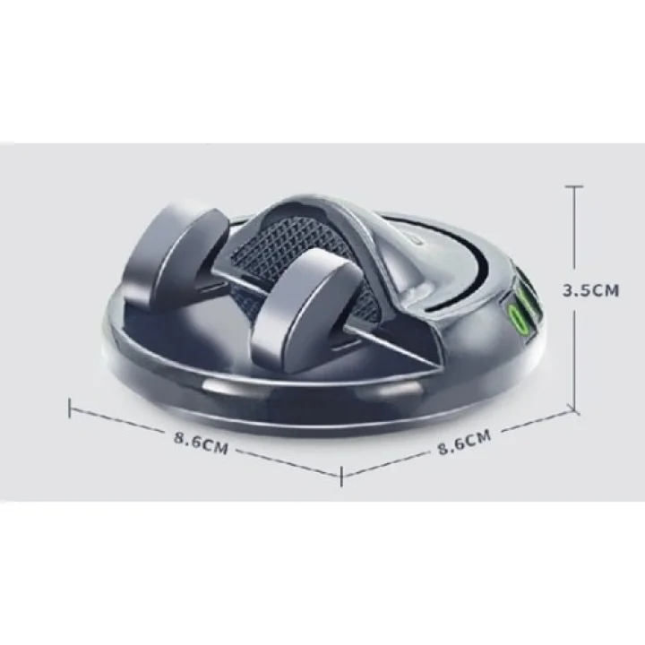 Mey İthalat® 360° Dönebilen Yapışkanlı Numaratörlü Araç Telefon Tutucu